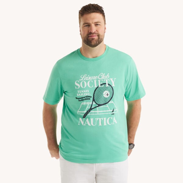 Big & Tall Tennis Graphic T-Shirt