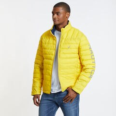 Endeavour Quilted Reversible Jacket,Buoy Yellow,large
