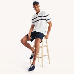Navtech Classic Fit Polo,Bright White,large
