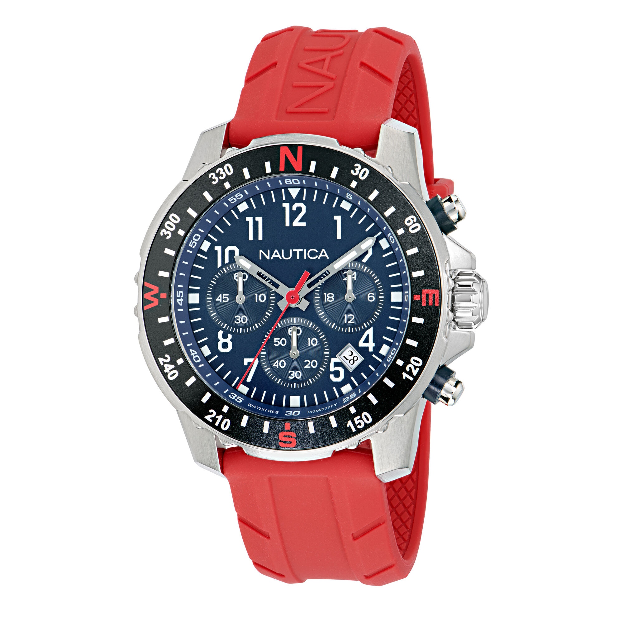 Nct Riding Sail Chronograph Watch With Silicone Strap (00656086112788) photo