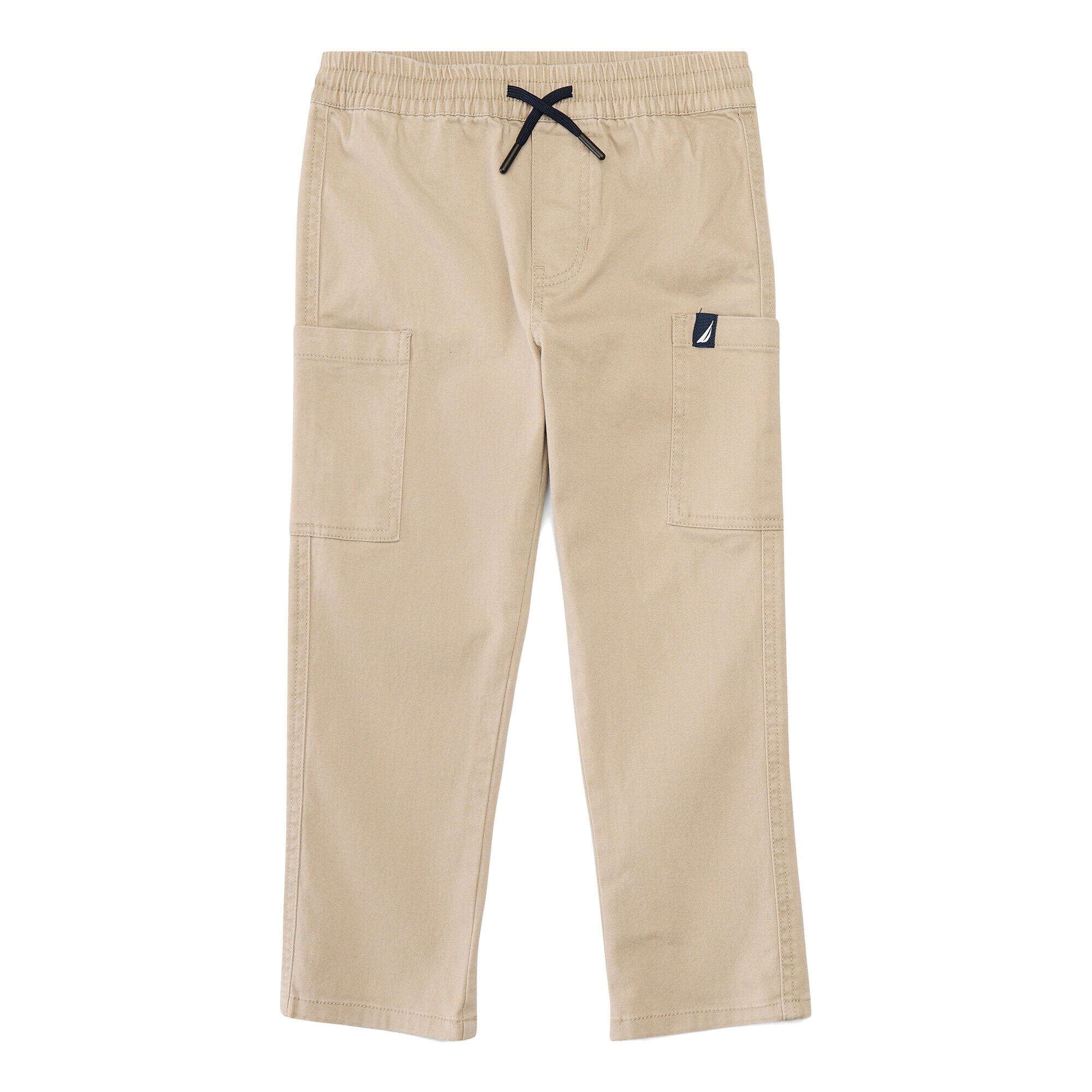 Little Boys' Pull-On Cargo (2T-7),Khaki,large