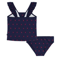 TODDLER GIRLS' ANCHOR PRINT TANKINI (2T-4T),Navy,large