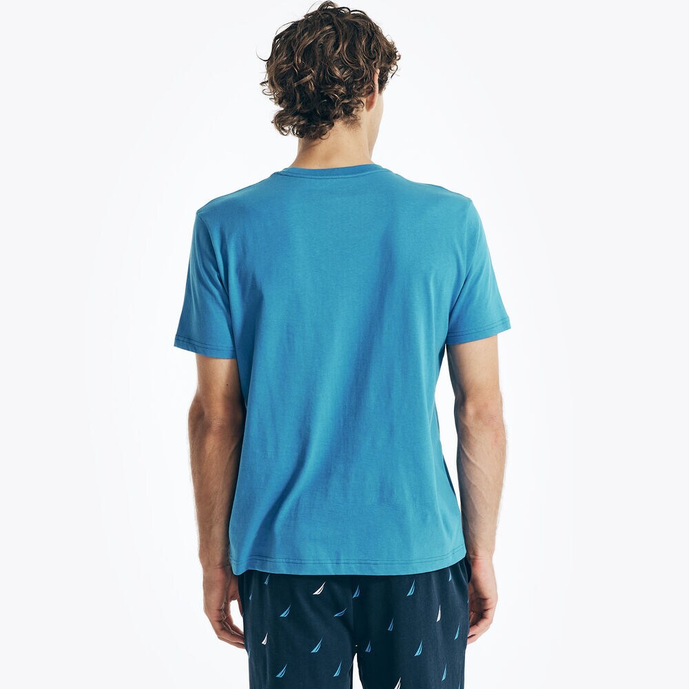 SAILING DIVISION GRAPHIC SLEEP T-SHIRT,True Navy,large