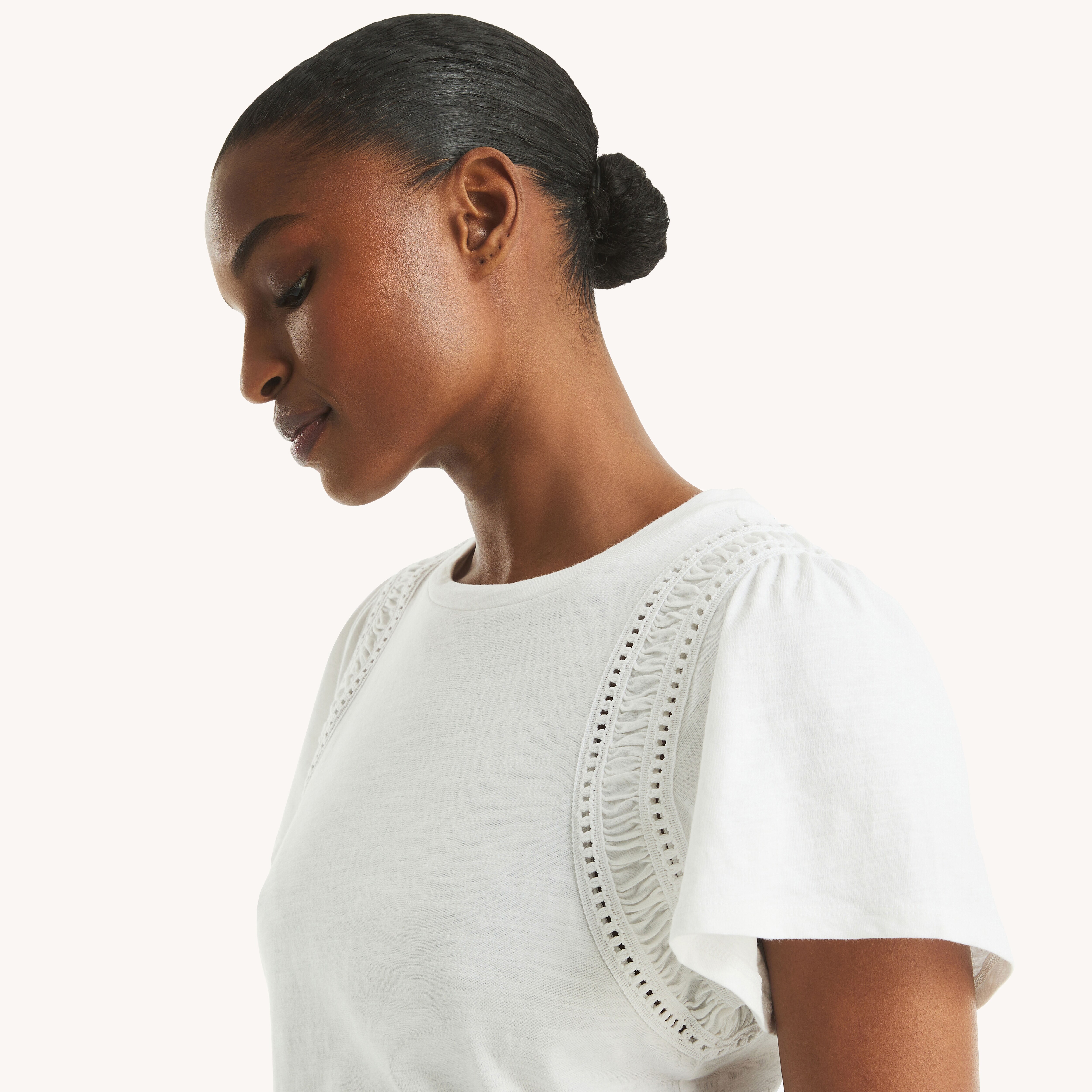 Flutter-Sleeve Top | Nautica