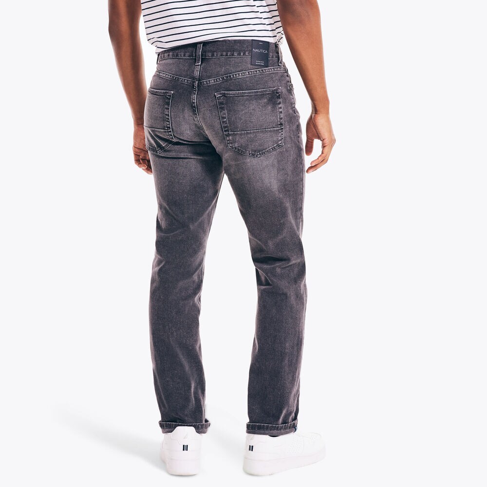 STRAIGHT FIT DENIM,Light Putty,large