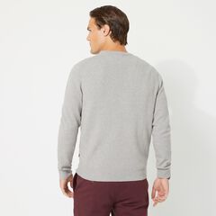 SUSTAINABLY CRAFTED BRAND ICON SWEATER,Cliff Grey,large