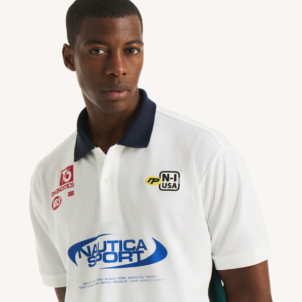 Relaxed-Fit Embroidered Logo Polo