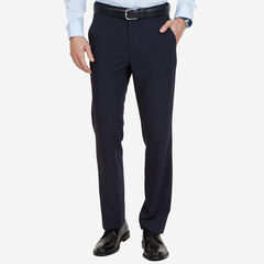 Classic Fit Stretch Pants,Navy,large