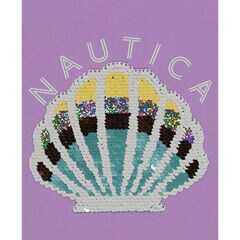 TODDLER GIRLS' SEASHELL ONE-PIECE (2T-4T),Guppy Grape,large