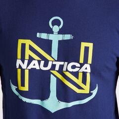 BIG & TALL  N-ANCHOR T-SHIRT,J Navy,large