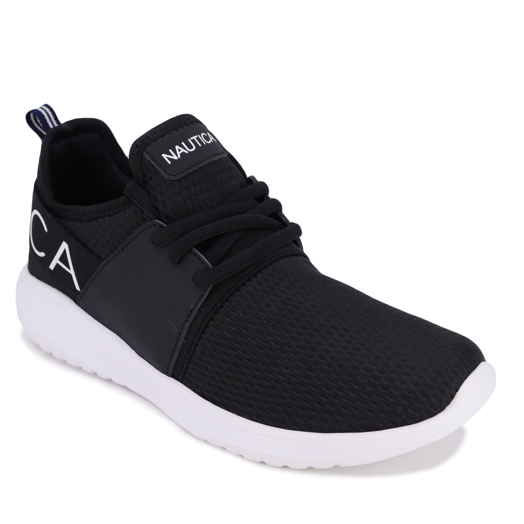 BACK-STRAP LOGO SNEAKER,True Black,large