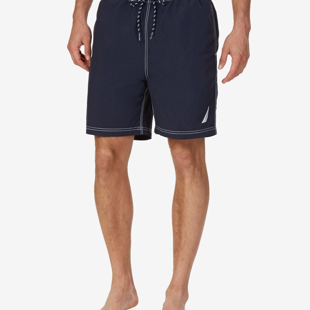 brand icon Swim Trunks,Navy,large