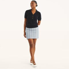 Pull-On Skort,Bright White,large