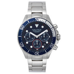 Westport Stainless Steel Chronograph Watch,Navy,large