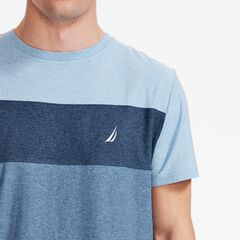 COLORBLOCK BRAND ICON T-SHIRT,Alaskan Blue,large