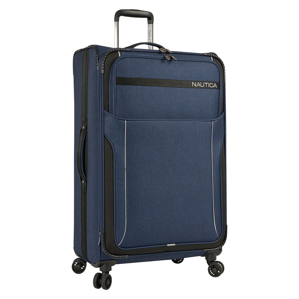 Naval Yard 28" Expandable Spinner Luggage,Navy,large