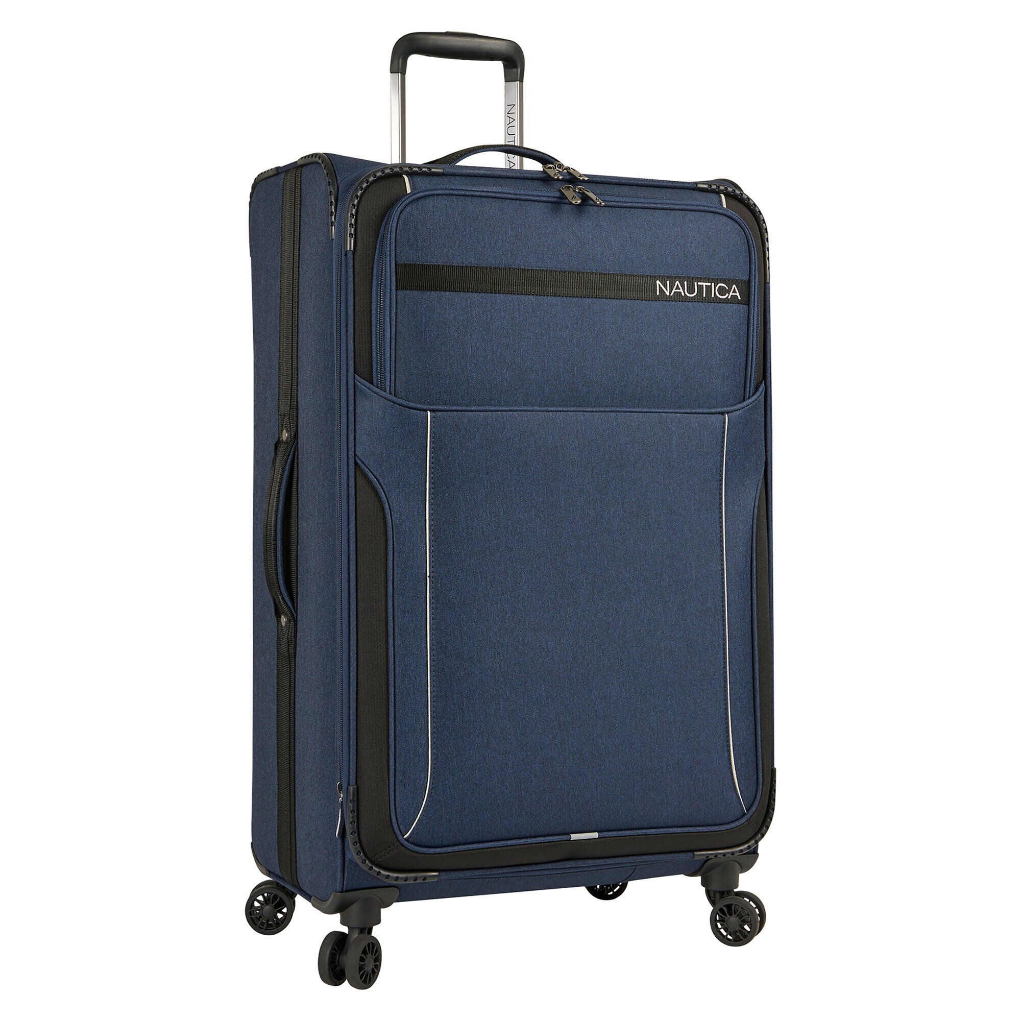 Naval Yard 28" Expandable Spinner Luggage,Navy,large