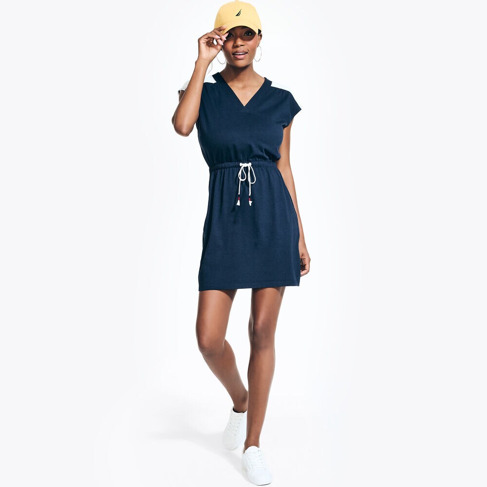 Knit Dress,Stellar Blue Heather,large