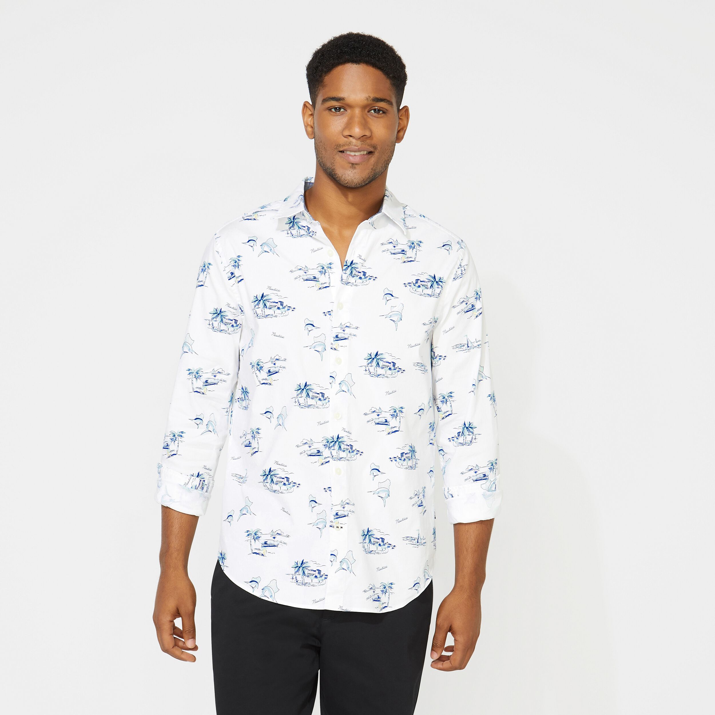 beach print shirts