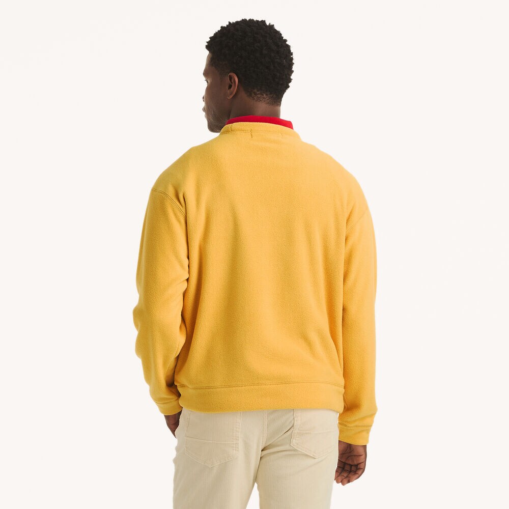 Competition '90's Reissue Polar Fleece Sweatshirt,Empire Gold,large