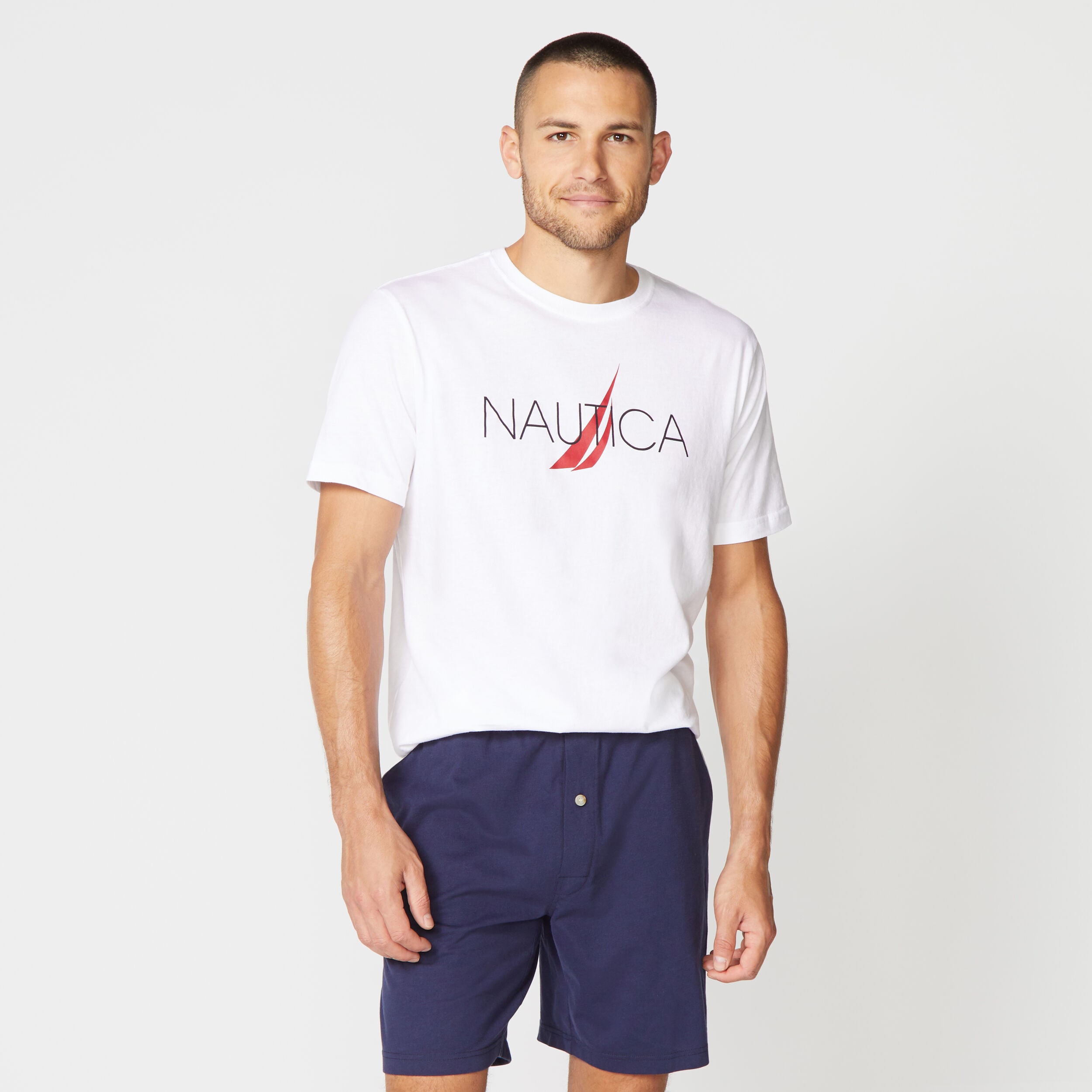 nautica knit pajama shorts