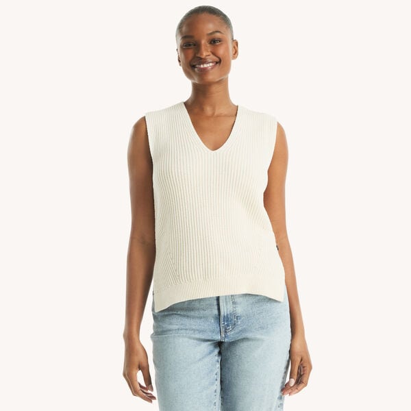 V-Neck Sweater Tank