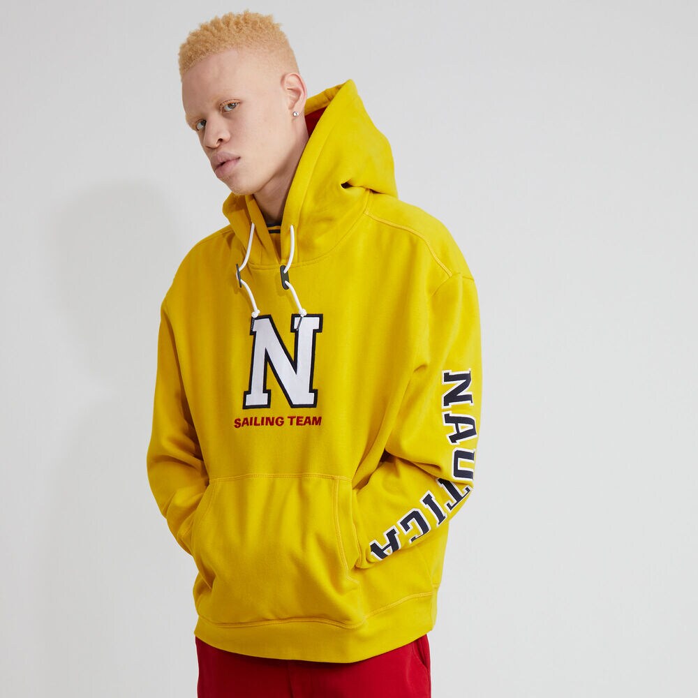 The Lil Yachty Collection by Nautica Pullover Hoodie,Empire Gold,large
