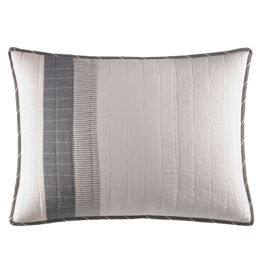 Calvert Standard Pillow Sham,Bright White,large