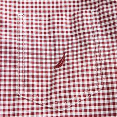 GINGHAM SHIRT,Zinfandel,large