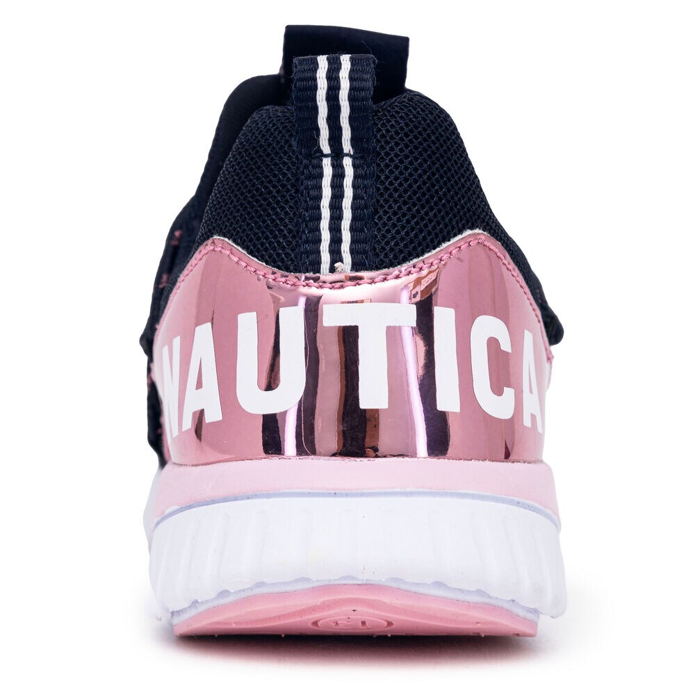 Girls' Logo Slip-On Sneaker,Ice Blue,large