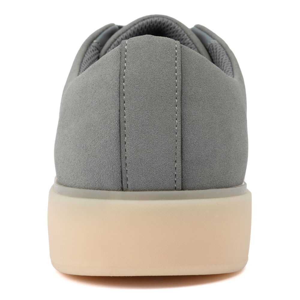 Lace-Up Logo Sneaker,Dark Black Heather,large