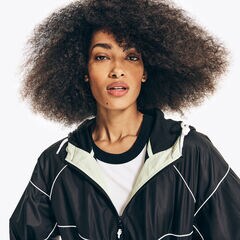 NAVTECH PACKABLE WINDBREAKER JACKET,True Black,large