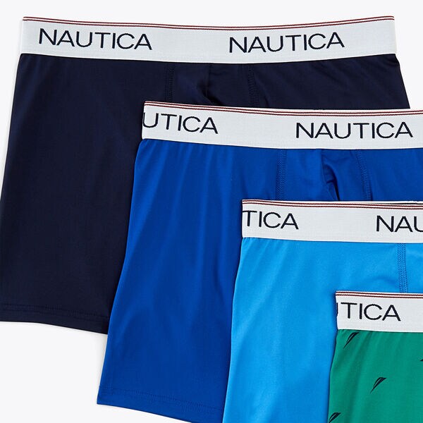 STRETCH PERFORMANCE BOXER BRIEFS, 4-PACK