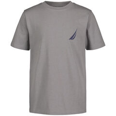 TODDLER BOYS' FLAGS GRAPHIC T-SHIRT (2T-4T),Grey Heather,large