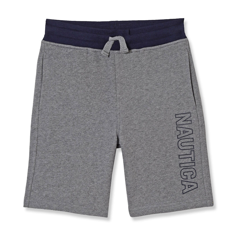 Boys' Logan Pull-On Shorts,Gunmetal Grey,large