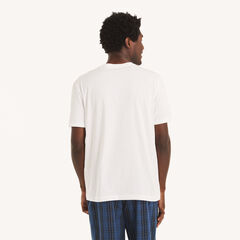Coastal Sailing Sleep T-Shirt,Bright White,large