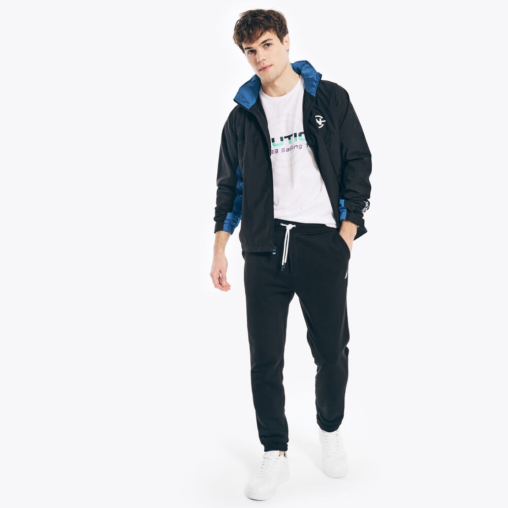 COMPETITION PACKABLE JACKET,True Black,large