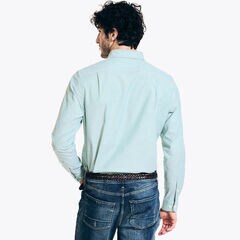 Oxford Shirt,Green Apple,large