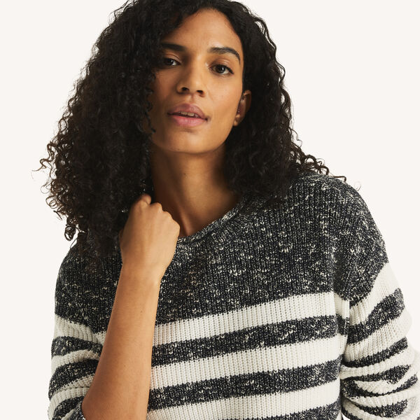 Striped Crewneck Sweater