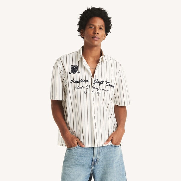 Striped Short-Sleeve Shirt