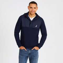 Tech Fleece Pullover Hoodie,Navy,large