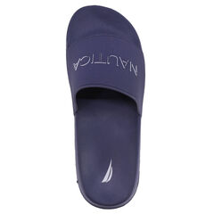 Boys' Slide Sandal,Ice Blue,large