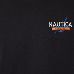 SUSTAINABLY CRAFTED NAUTICA 83 GRAPHIC T-SHIRT,True Black,large
