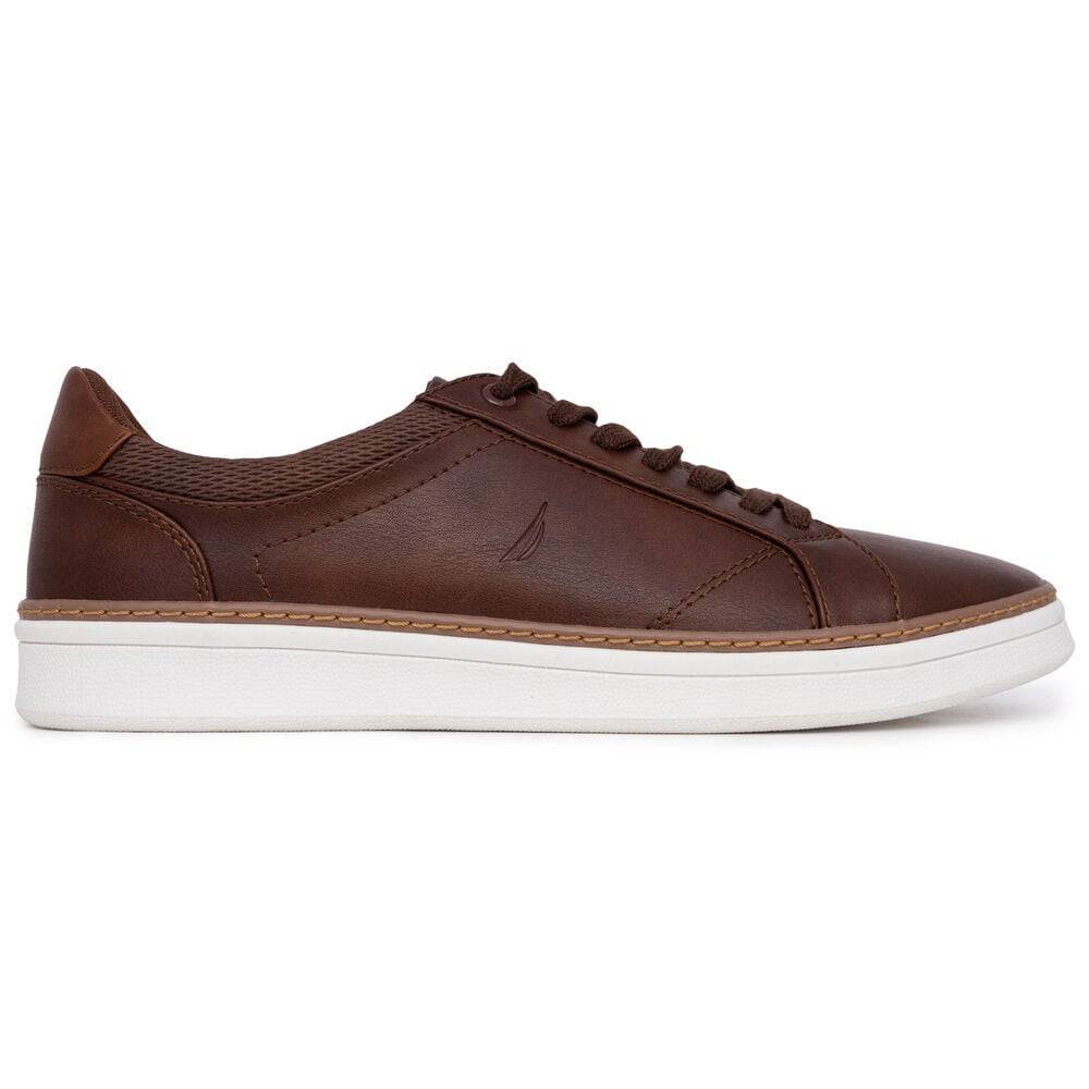 Lace-Up Sneaker,Brown Stone,large
