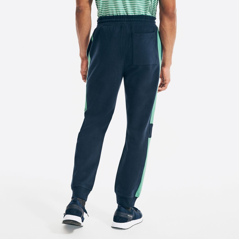 REISSUE SIDE-STRIPE LOGO JOGGER,Navy,large