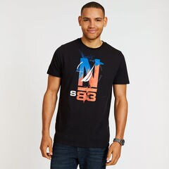 NS-83 GRAPHIC T-SHIRT,True Black,large