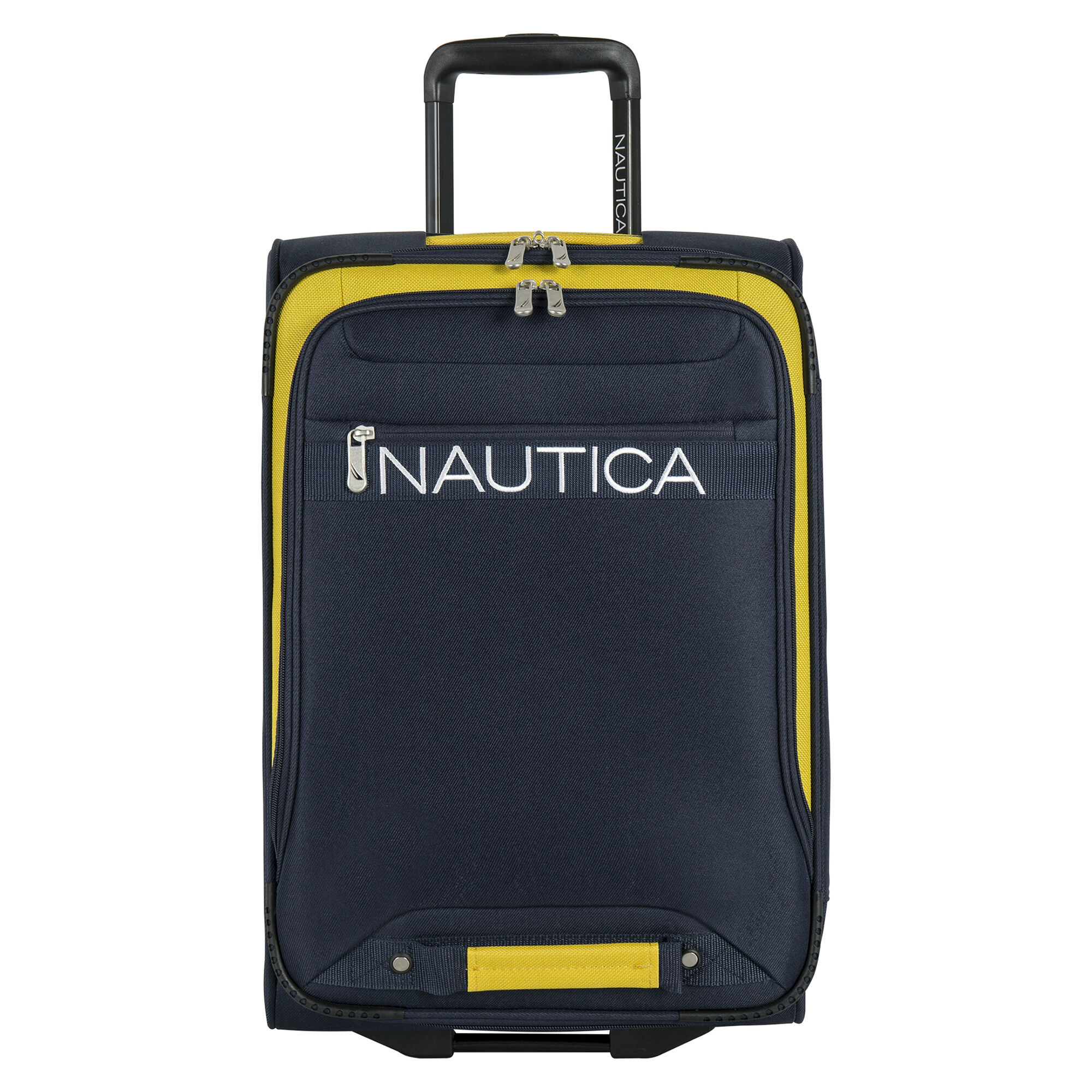Hayes Point 21" Expandable Luggage in Navy/Yellow,Navy,large