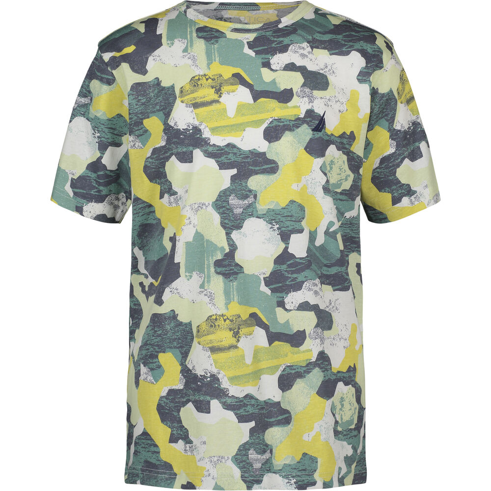 TODDLER BOYS' CAMOUFLAGE GRAPHIC T-SHIRT (2T-4T),Spearmint,large