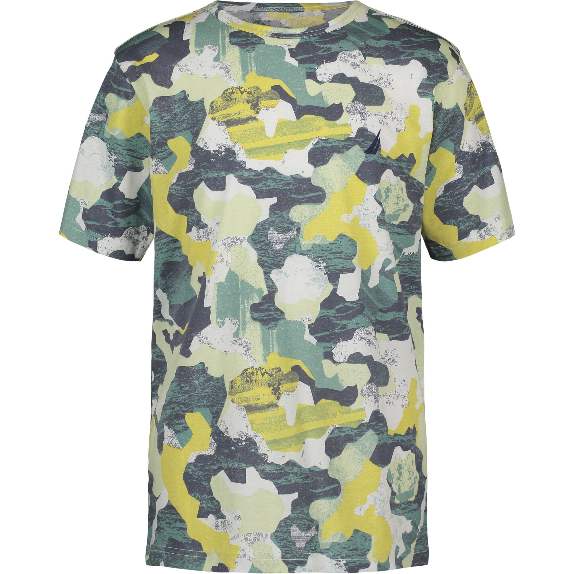 TODDLER BOYS' CAMOUFLAGE GRAPHIC T-SHIRT (2T-4T),Spearmint,large