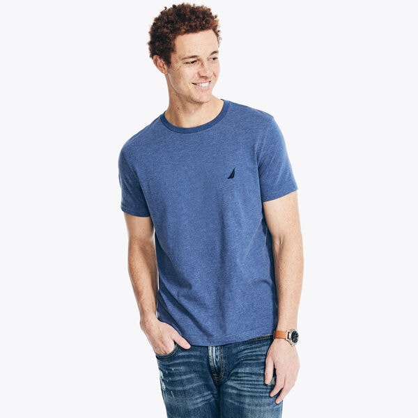 Heather Crewneck Deck T-Shirt